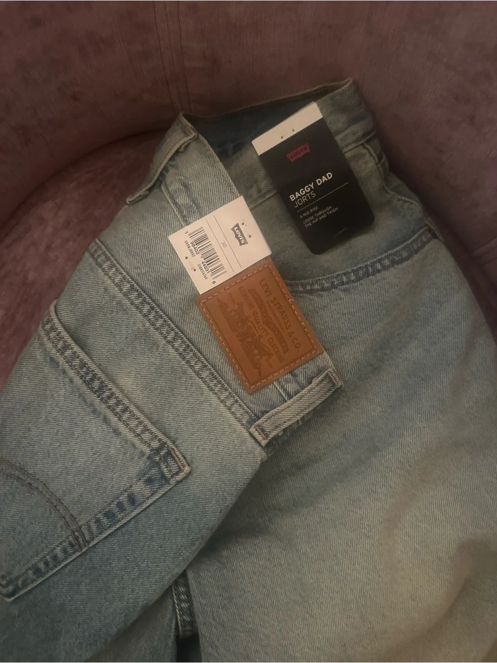 Levi's Baggy Dad Jorts Denim Shorts